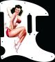 Pin Up Girl 4 White