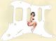 Pin Up Girl 4 White