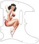 Pin Up Girl 4 White - American Elite Tele