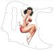 Pin Up Girl 4 White