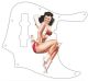 Pin Up Girl 4 White