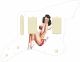 Pin Up Girl 4 White