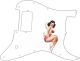 Pin Up Girl 4 White