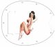Pin Up Girl 4 White
