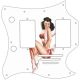 Pin Up Girl 4 White