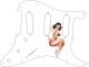 Pin Up Girl 4 White