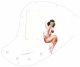Pin Up Girl 4 White