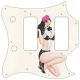 Pin Up Girl 5 Aged White