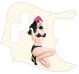 Pin Up Girl 5 Aged White