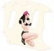 Pin Up Girl 5 Aged White