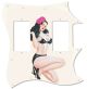 Pin Up Girl 5 Aged White