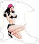 Pin Up Girl 5 White - Avril Lavigne Tele