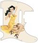 Pin Up Girl 6 Aged White - American Elite Tele