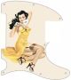 Pin Up Girl 6 Aged White - Avril Lavigne Tele