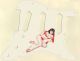 Pin Up Girl 7 Aged White (SM) - SSS Elite Strat