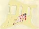 Pin Up Girl 7 Ivory (SM) - HSS Shawbucker Elite Strat