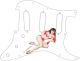 Pin Up Girl 7 White SM