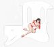 Pin Up Girl 7 White