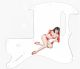 Pin Up Girl 7 White