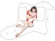 Pin Up Girl 7 White LG - Vintera '70s Tele Thinline