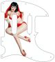 Pin Up Girl 7 White