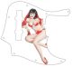 Pin Up Girl 7 White