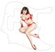 Pin Up Girl 7 White