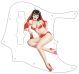 Pin Up Girl 7 White