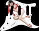 Pin Up Girl 7 White LG