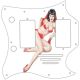 Pin Up Girl 7 White