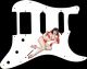 Pin Up Girl 7 White SM