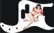 Pin Up Girl 7 White