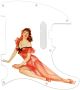 Pin Up Girl 9 White - American Elite Tele