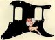 Pin Up Girl Billowed Sleeves Black