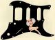 Pin Up Girl Billowed Sleeves Black