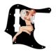 Pin Up Girl Billowed Sleeves Black