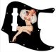 Pin Up Girl Billowed Sleeves Black