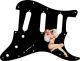 Pin Up Girl Billowed Sleeves Black - Vintera '70s Strat