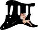 Pin Up Girl Billowed Sleeves Black