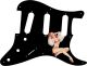 Pin Up Girl Billowed Sleeves Black - Vintera '50s Strat