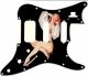 Pin Up Girl Billowed Sleeves Black