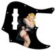 Pin Up Girl Black Negligee BK
