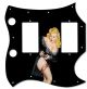 Pin Up Girl Black Negligee BK