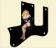 Pin Up Girl Black Negligee BK