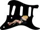 Pin Up Girl Black Negligee BK - Vintera '50s Strat