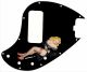 Pin Up Girl Black Negligee BK