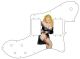 Pin Up Girl Black Negligee WH - Vintera '70s Tele Deluxe
