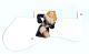 Pin Up Girl Black Negligee WH