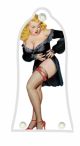 Pin Up Girl Black Negligee WH