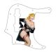 Pin Up Girl Black Negligee WH